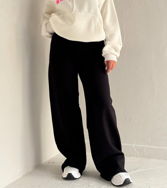 BLack Flapper Trouser