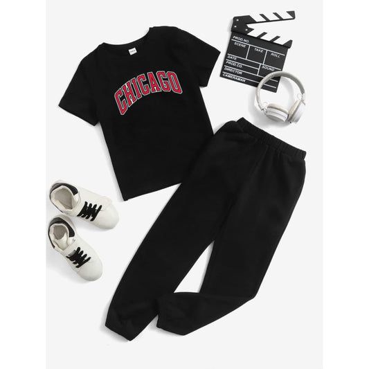 Chicago Black Summer tracksuit