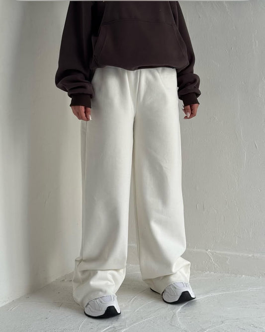 White Flapper Trouser