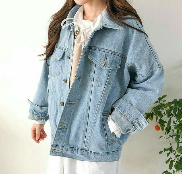Ice Blue Denim Jacket
