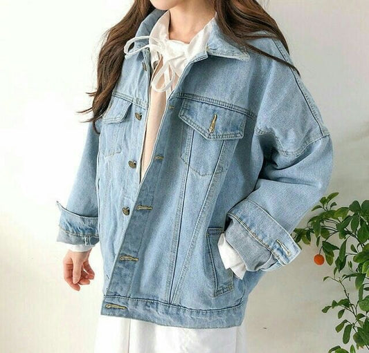 Ice Blue Denim Jacket