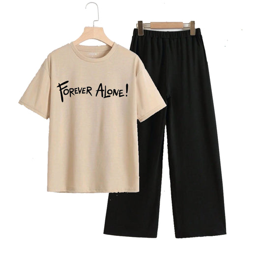 Forever alone skin black flapper summer tracksuit