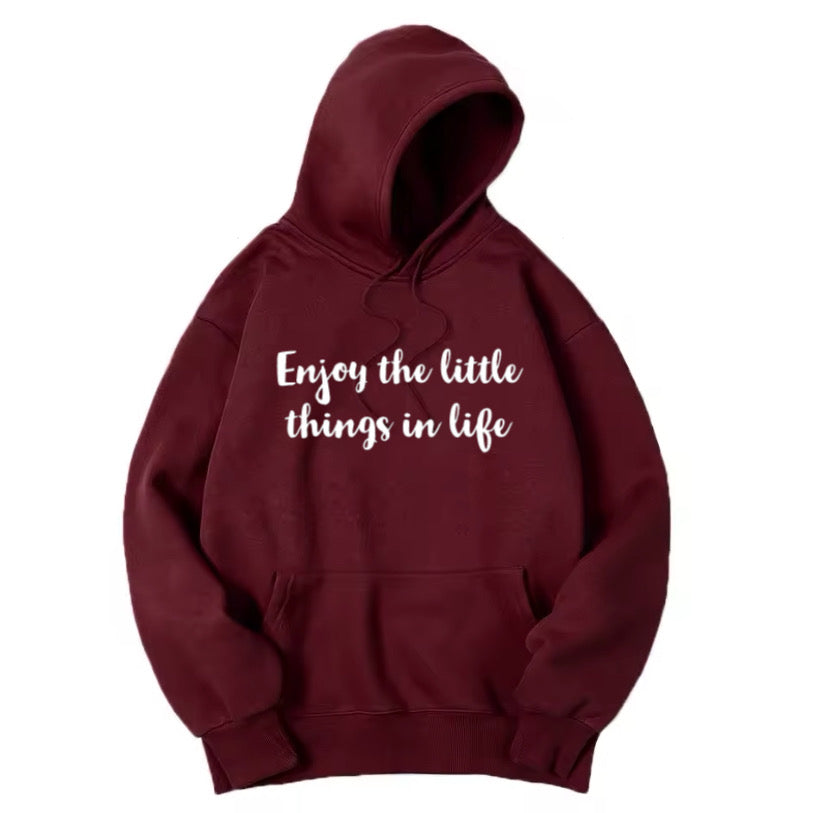 Hoodie Enjoy the little thing