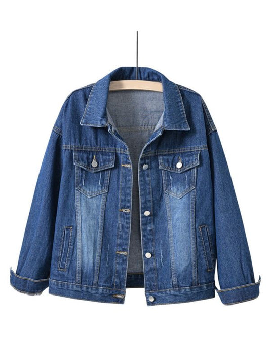 Mid blue denim jacket