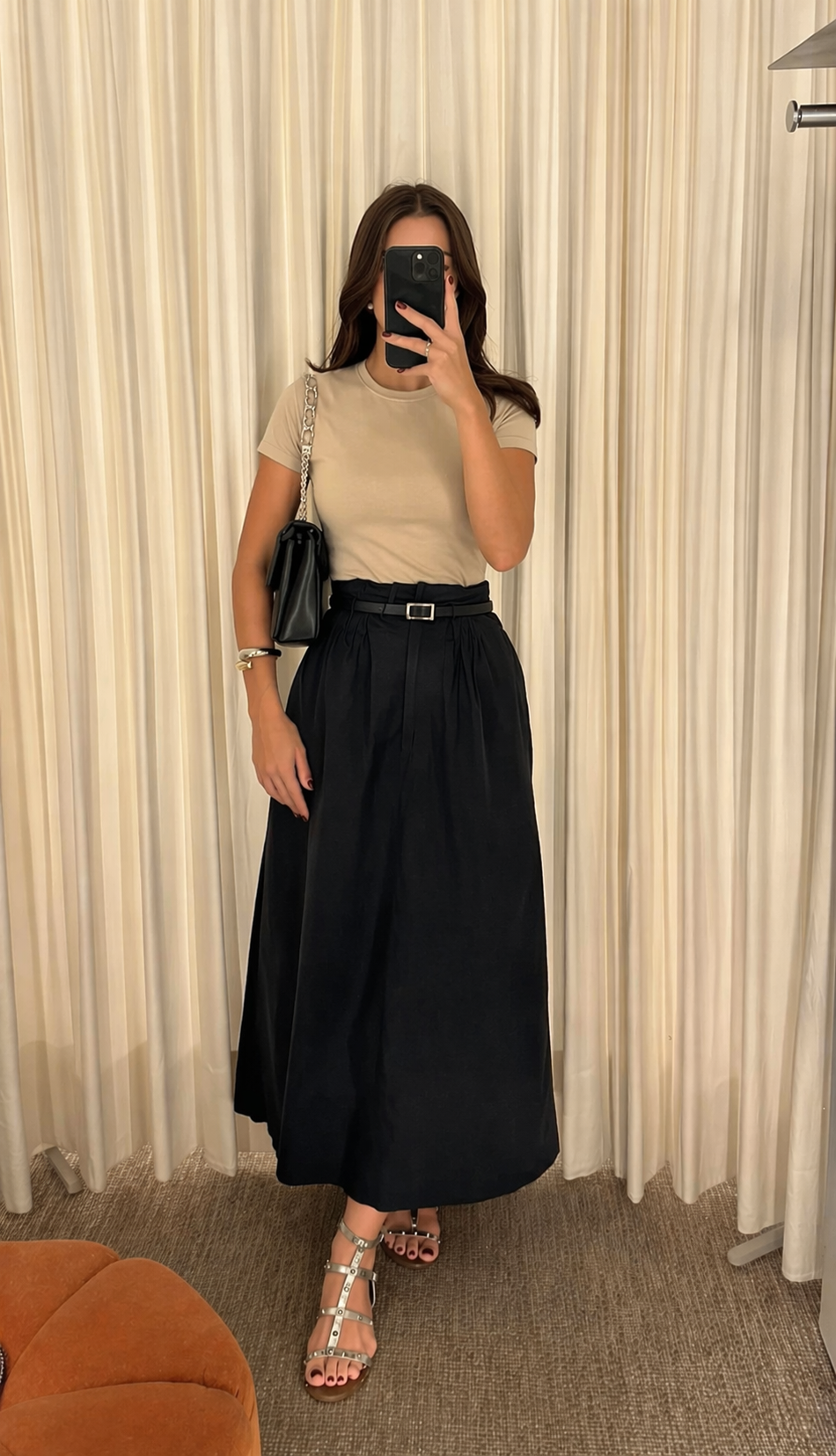 Pack of 2 Black  Skirt With Tshirt Top