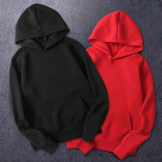 Pack of 2 hoodies Black Red