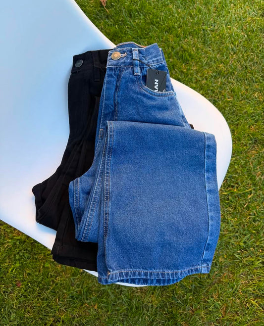 Pack of 2 wide leg jeans