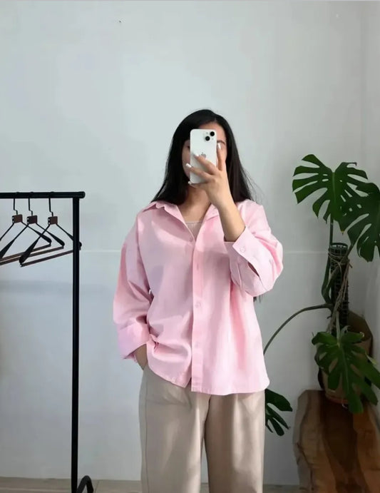 Baby pink Button Down shirt