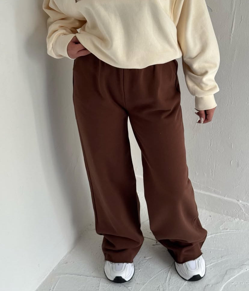 Brown Flapper Trouser