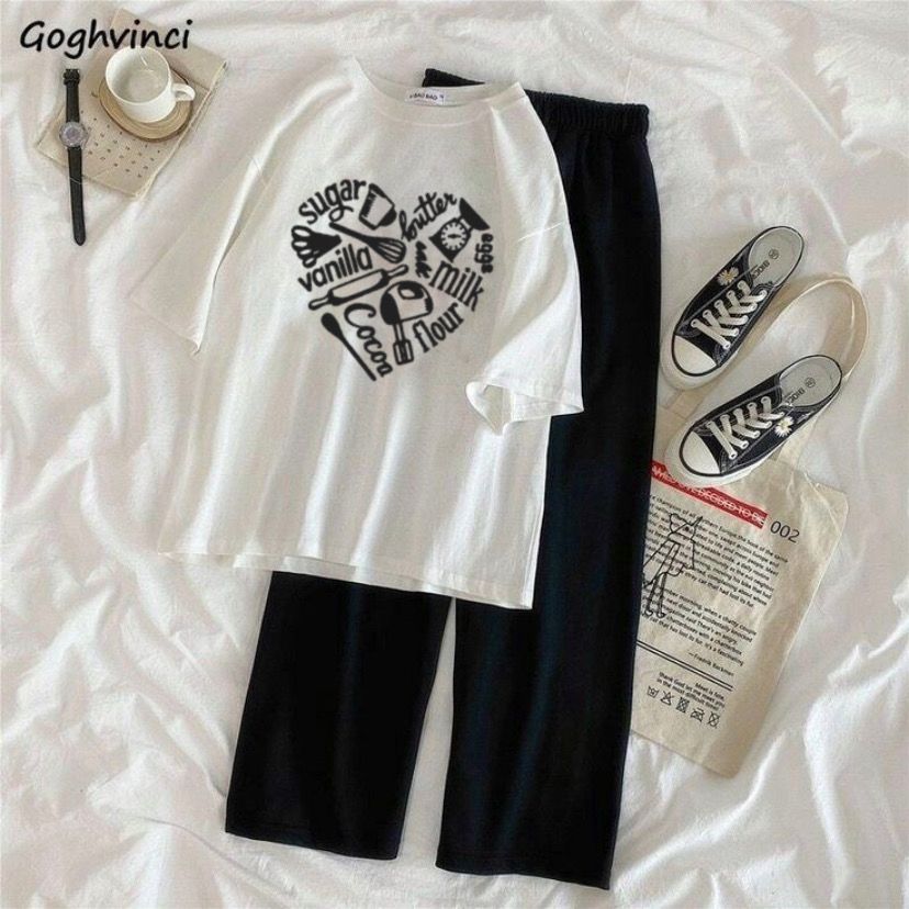 Kitchen Item White Black Summer Flapper Tracksuit