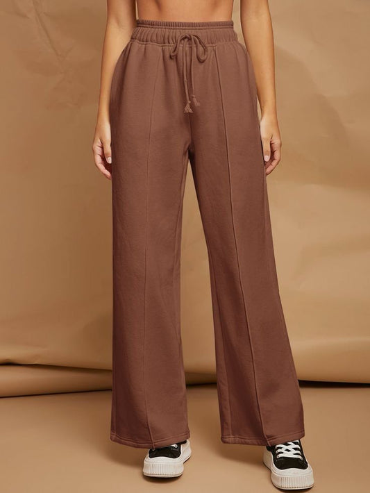 Brown Summer Flapper Trouser